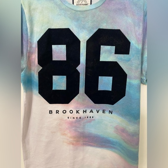 BROOK HAVEN Tie Dye Crewneck Short Sleeve T-Shirt in Large - Picture 2 of 5